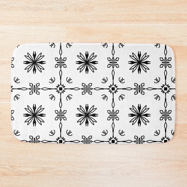 Item preview, Midnight Floral Geometry designed and sold by การออกแบบคิงซาคาอิ.