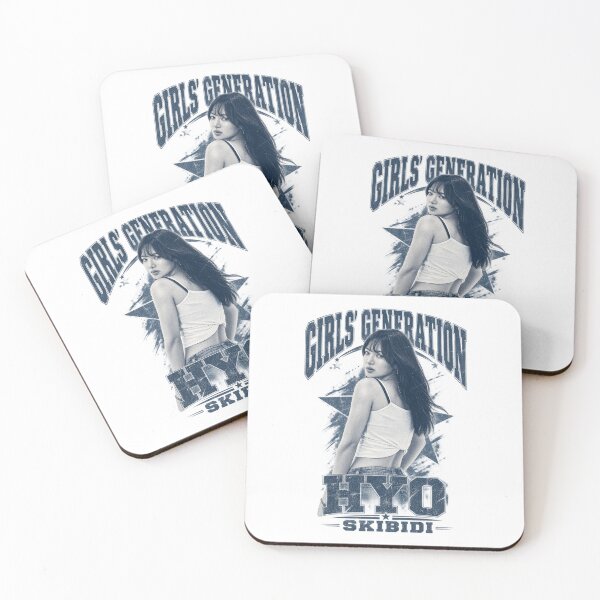 Item preview, SNSD Hyoyeon Skibidi Vintage Denim Aesthetic Art designed and sold by Valereekmerch.