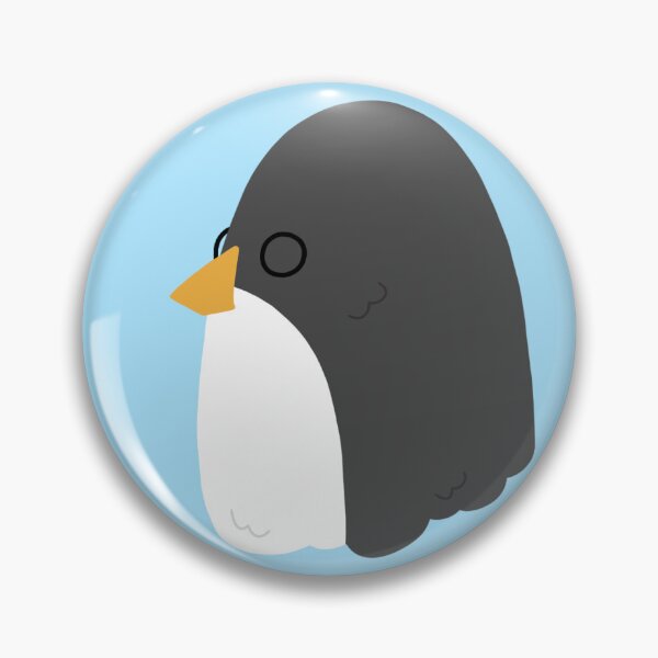 Item preview, CBS Sticker - Learn to Fly Penguin designed and sold by ClumsyPillbug.
