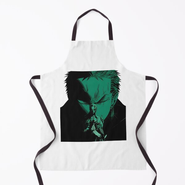 Item preview, Green Hair Anime Swordsman Three Sword Style Samurai Aesthetic | ⭐⭐⭐⭐⭐ Best Seller designed and sold by forestspirits.