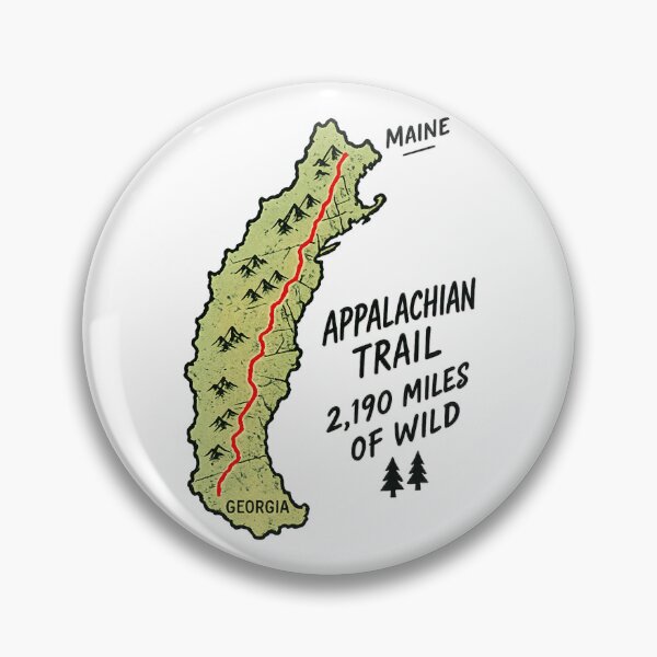 Item preview, Appalachian Trail Map designed and sold by HaydenMillepied.
