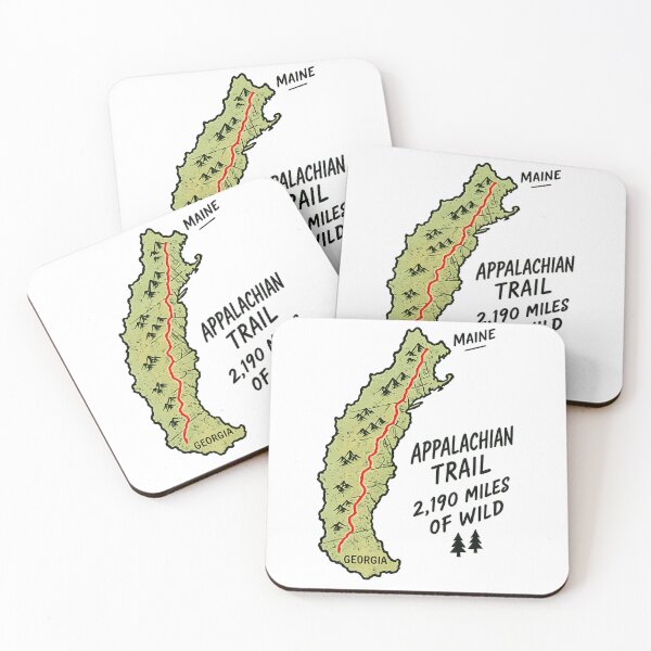 Item preview, Appalachian Trail Map designed and sold by HaydenMillepied.