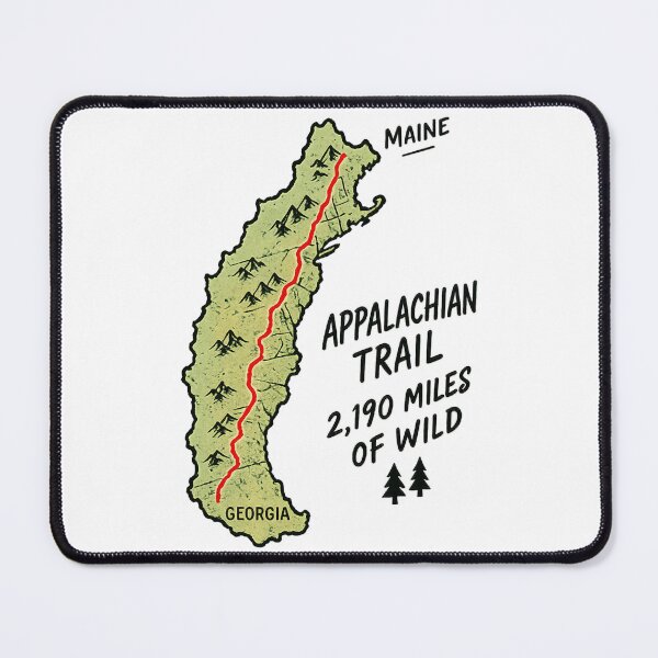 Item preview, Appalachian Trail Map designed and sold by HaydenMillepied.