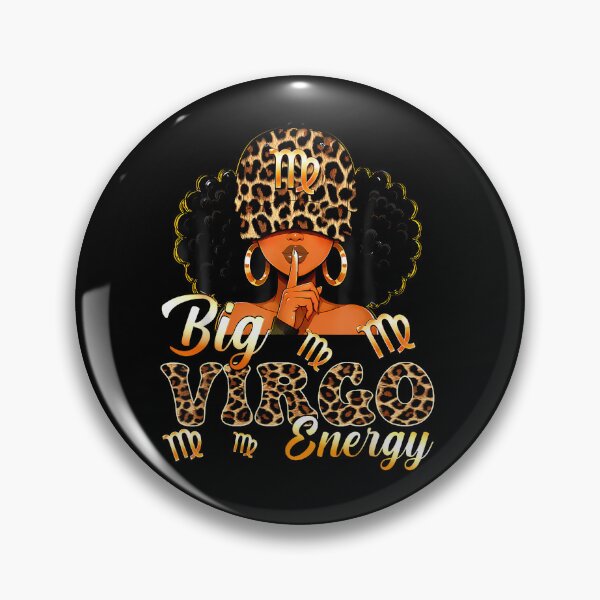 Item preview, Big Virgo Energy Black Woman Leopard Zodiac Birthday Girls designed and sold by snailslowdance.