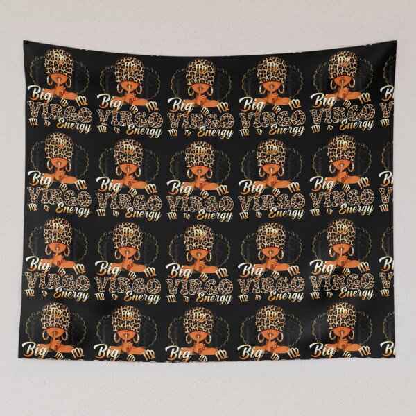 Item preview, Big Virgo Energy Black Woman Leopard Zodiac Birthday Girls designed and sold by snailslowdance.