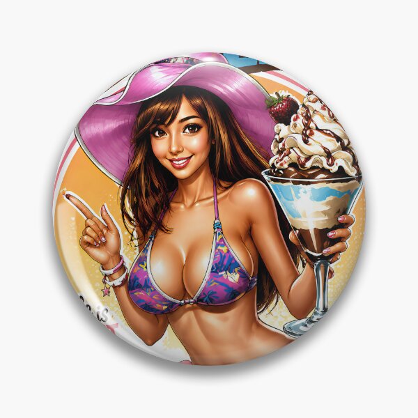 Item preview, Treat Yourself Retro Summer Pinup designed and sold by aliraweb.