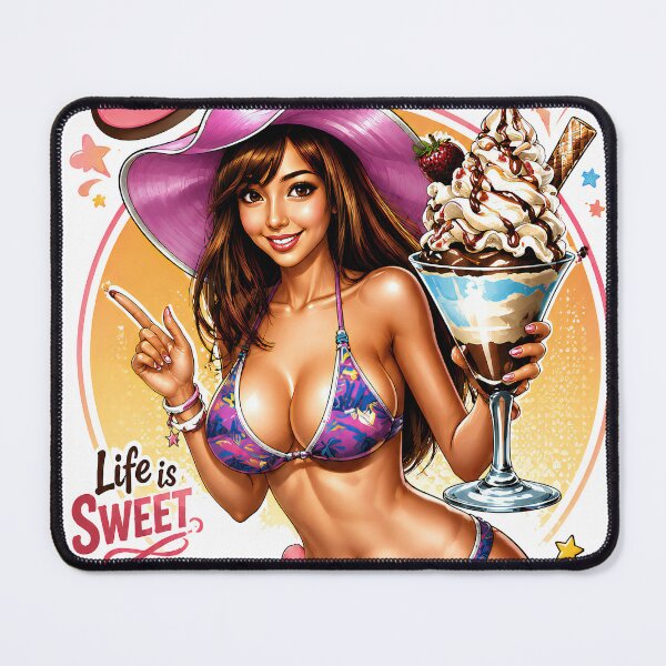 Item preview, Treat Yourself Retro Summer Pinup designed and sold by aliraweb.