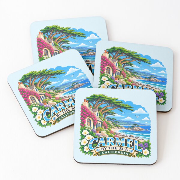 Item preview, Carmel-by-the-Sea, California - Coastal Design designed and sold by Myra365Art.