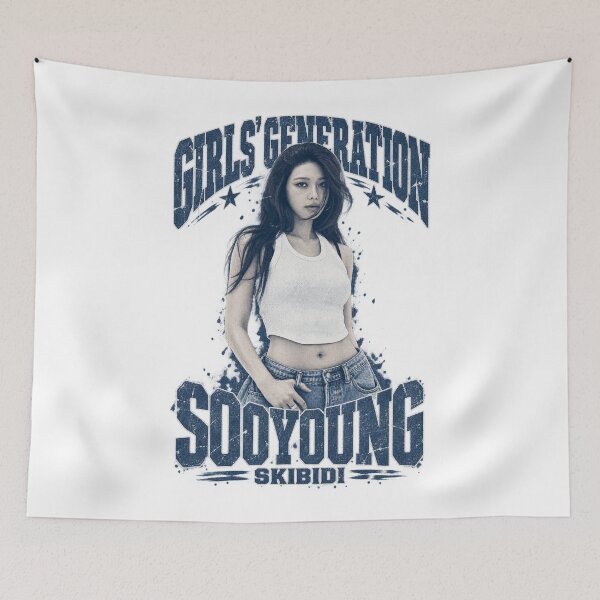 Item preview, SNSD Sooyoung Skibidi Old School Denim Aesthetic designed and sold by Valereekmerch.