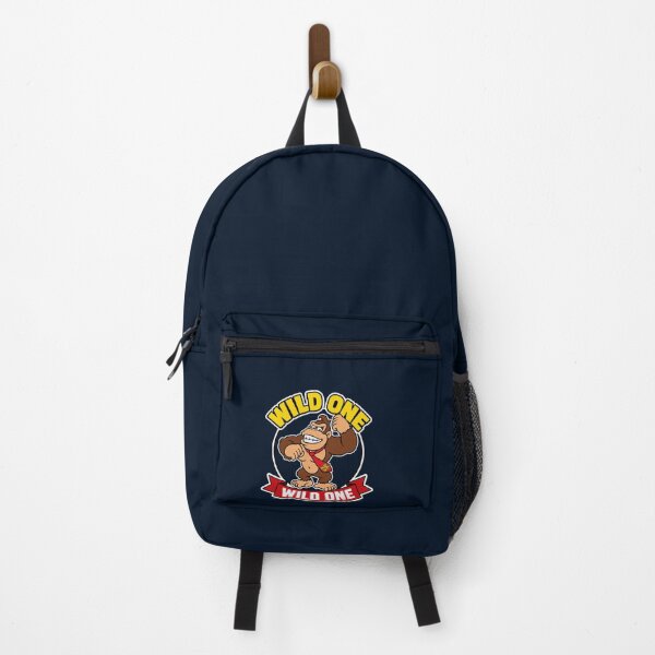 Item preview, Wild One Cartoon Gorilla Badge designed and sold by SeraDesignV.
