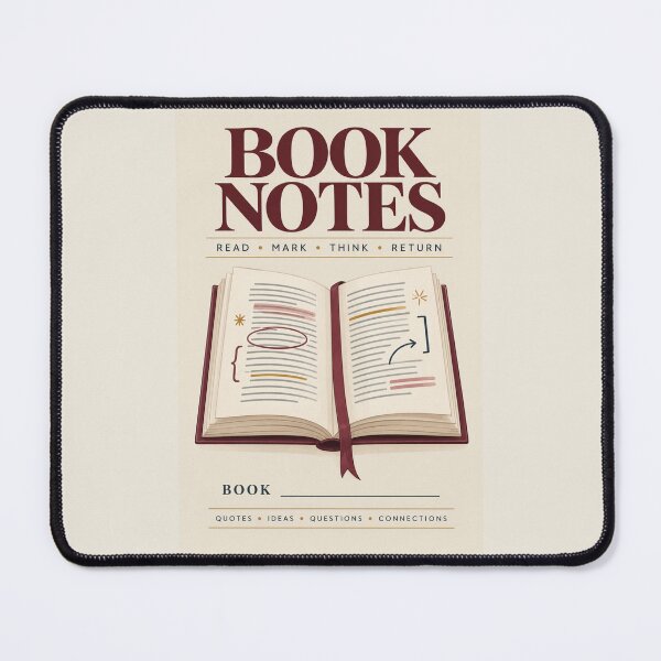 Item preview, Reading Notes Notebook – Literary Annotation Journal for Readers designed and sold by astersgraphics.