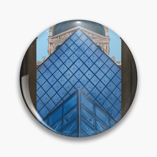 Item preview, The Louvre Museum Pyramid — I.M. Pei designed and sold by widdart.
