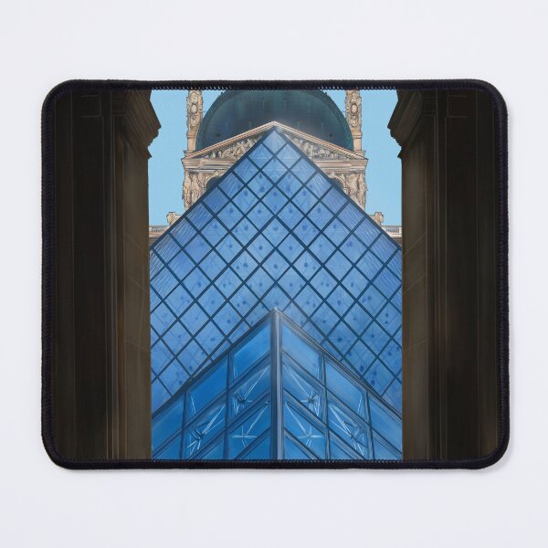 Item preview, The Louvre Museum Pyramid — I.M. Pei designed and sold by widdart.