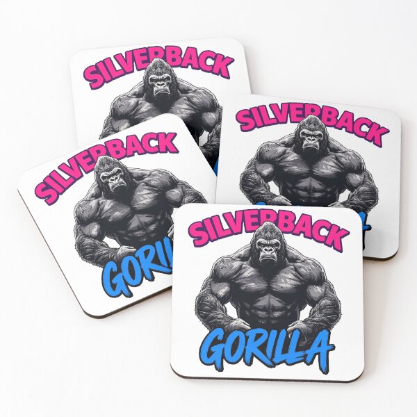 Item preview, Silverback Gorilla Vintage Portrait designed and sold by SeraDesignV.