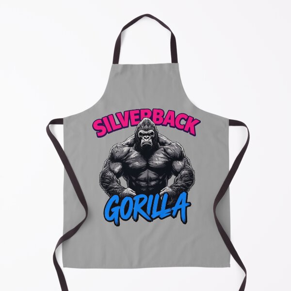 Item preview, Silverback Gorilla Vintage Portrait designed and sold by SeraDesignV.