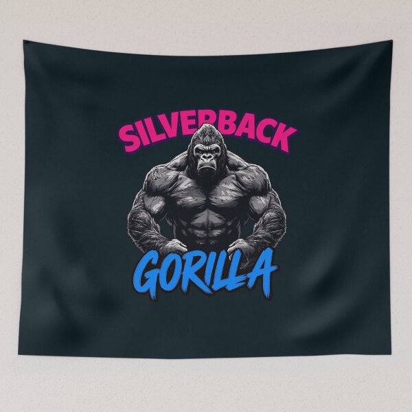 Item preview, Silverback Gorilla Vintage Portrait designed and sold by SeraDesignV.