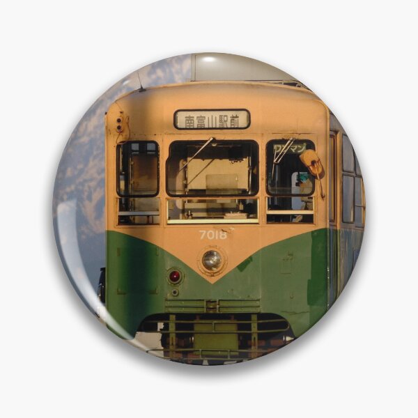 Item preview, Tram and Mountains — Ordinary Japan designed and sold by ORDINARYJAPAN.