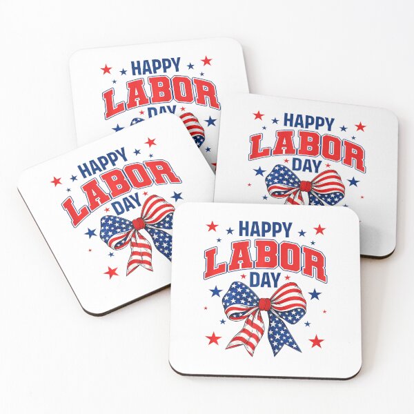 Item preview, Happy Labor Day Coquette Bow Patriotic Usa Women Girls  designed and sold by snailslowdance.