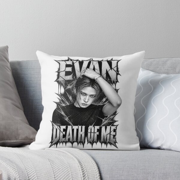 Item preview, EVAN Death of Me Shattered Text Design | Monochrome designed and sold by Valeree Store.
