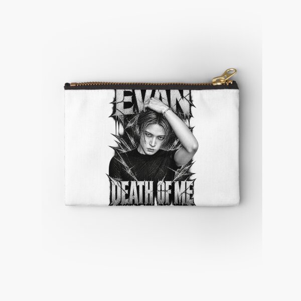 Item preview, EVAN Death of Me Shattered Text Design | Monochrome designed and sold by Valeree Store.