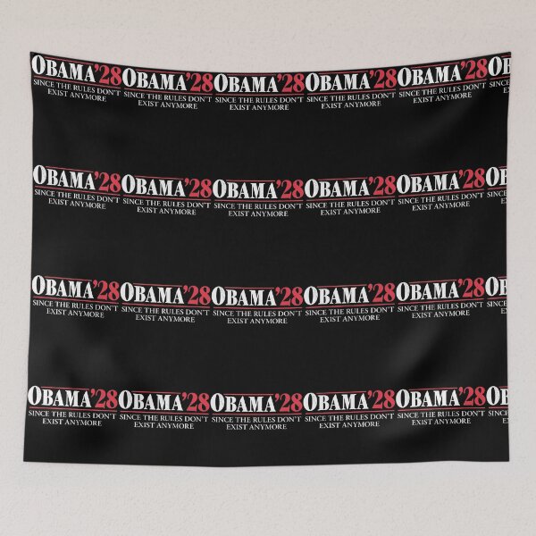 Item preview, Obama 2028 Since Rules Don'T Exist Anymore designed and sold by snailslowdance.