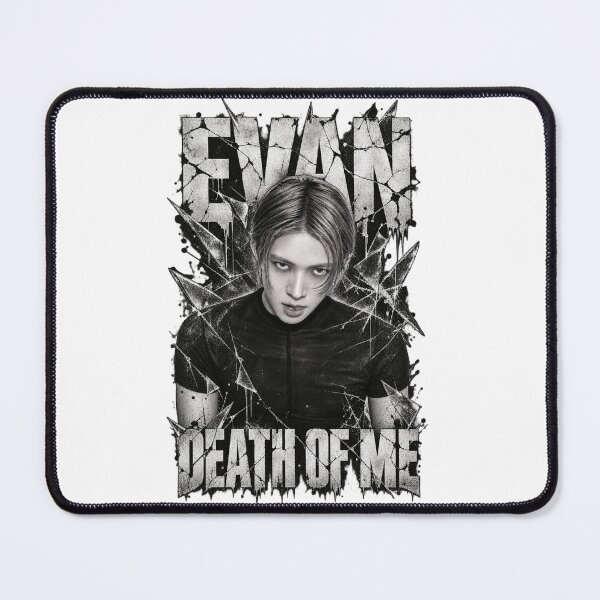 Item preview, EVAN Death of Me Distressed Typography | Streetwear designed and sold by Valeree Store.