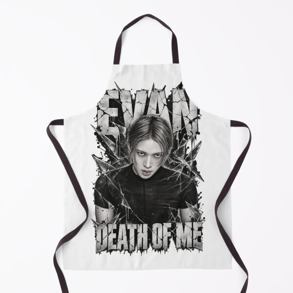 Item preview, EVAN Death of Me Distressed Typography | Streetwear designed and sold by Valeree Store.