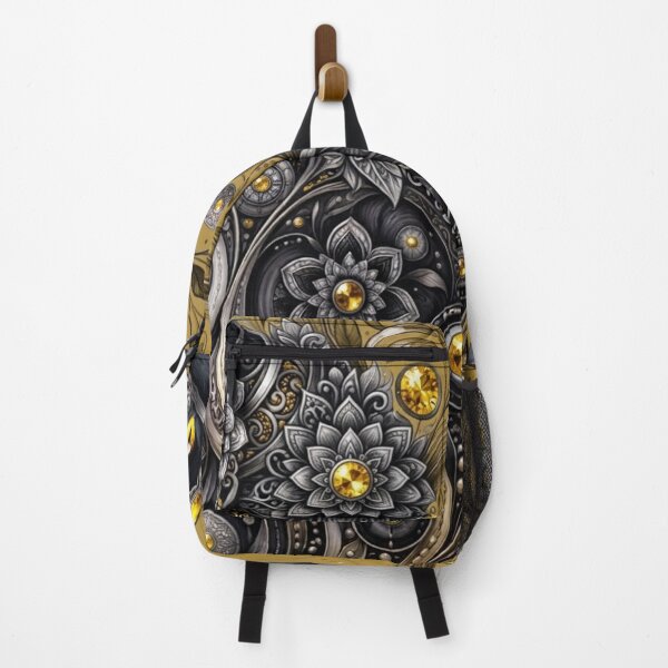Item preview, Ornate Black Cat Jewels and Gold Swirls designed and sold by Mindworx21.