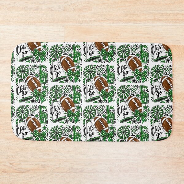 Item preview, Green Game Day Team High School Football Cheer Mom designed and sold by snailslowdance.