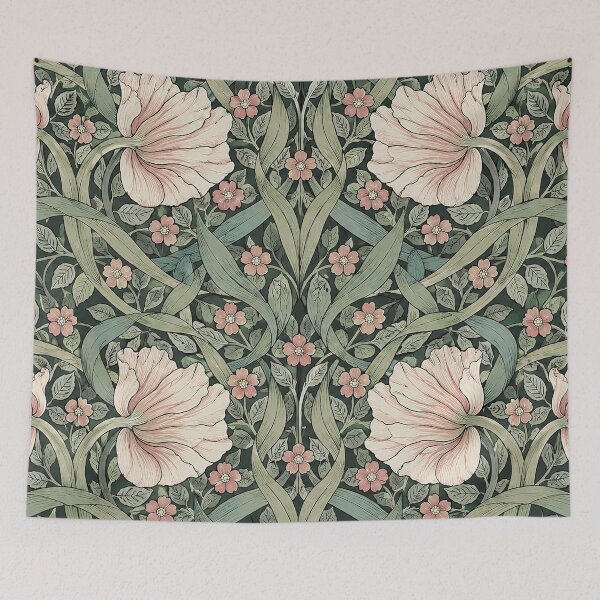 Item preview, William Morris Pimpernel Pattern designed and sold by maniacfitness.