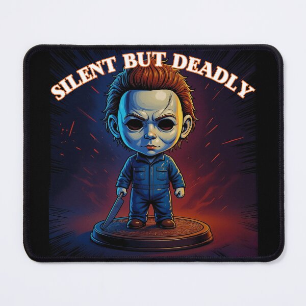 Item preview, Chibi Michael Myers – “Silent But Deadly” Halloween Fan Art designed and sold by AADesigns42.