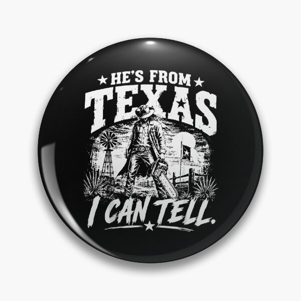 Item preview, Hes From Texas I Can Tell Chainsaw Horror Halloween (11) designed and sold by DaveBevitt.