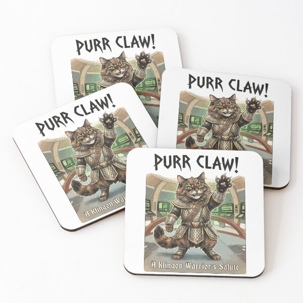 Item preview, Purr Claw - Klingon Cat designed and sold by Viperlord.