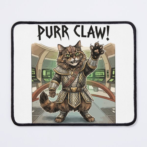 Item preview, Purr Claw - Klingon Cat designed and sold by Viperlord.