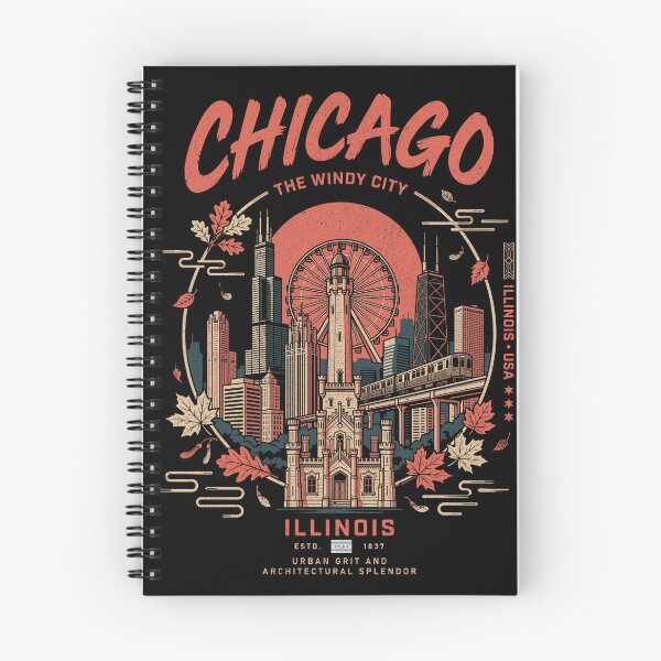 Item preview, Chicago City Landmark Art designed and sold by Tokyo Retro.