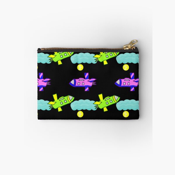 Item preview, Airplane Rockets Colorful Flying  designed and sold by MigWhimsy.