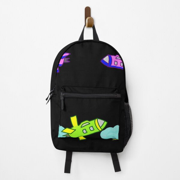 Item preview, Airplane Rockets Colorful Flying designed and sold by MigWhimsy.