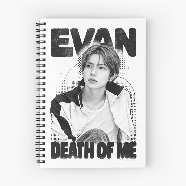 Item preview, EVAN Death of Me Halftone Typography | Clean Design designed and sold by Valeree Store.