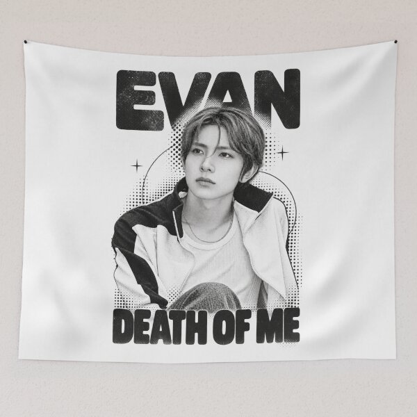 Item preview, EVAN Death of Me Halftone Typography | Clean Design designed and sold by Valeree Store.
