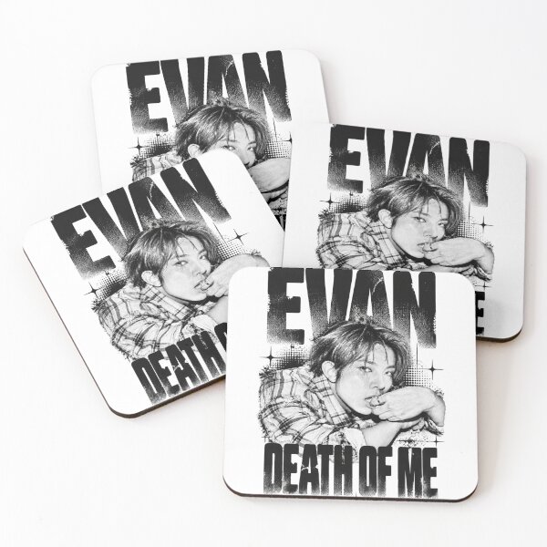Item preview, EVAN Death of Me Newspaper Graphic | Halftone Design designed and sold by Valeree Store.
