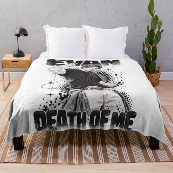 Item preview, EVAN Death of Me Dot Matrix Visual | Black White Art designed and sold by Valeree Store.