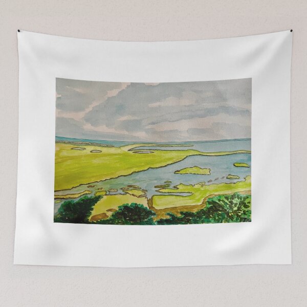 Item preview, Aransas Refuge Collection-Aransas Marsh Horizon designed and sold by BirdandaBrush.
