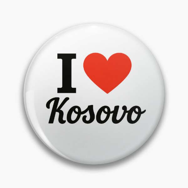 Item preview, I Love Kosovo Typography Design | Kosovar Pride Artwork | Balkan Culture & Travel Love Statement designed and sold by PaintedPixels01.