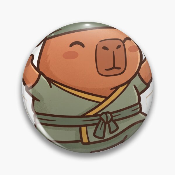 Item preview, Capybara Ninja Cute Kawaii Funny designed and sold by DofinaSur.