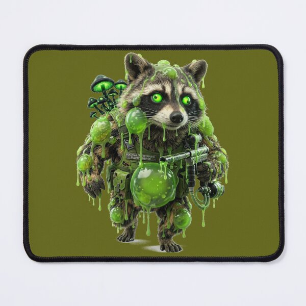Item preview, Radioactive Racoon (AKA trash panda) with puss designed and sold by PaintballCrew.
