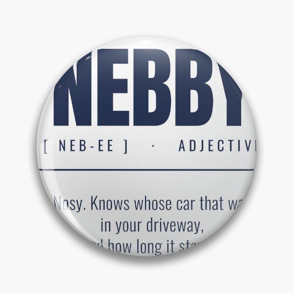 Artikelvorschau, Nebby-Definition – Pittsburghese Dictionary Shirt entworfen und verkauft von TerhuneSupplyCo.