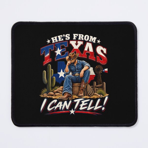 Item preview, Hes From Texas I Can Tell Chainsaw Horror Halloween (18) designed and sold by DaveBevitt.