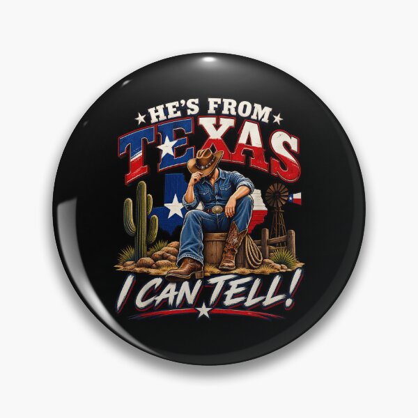 Item preview, Hes From Texas I Can Tell Chainsaw Horror Halloween (18) designed and sold by DaveBevitt.
