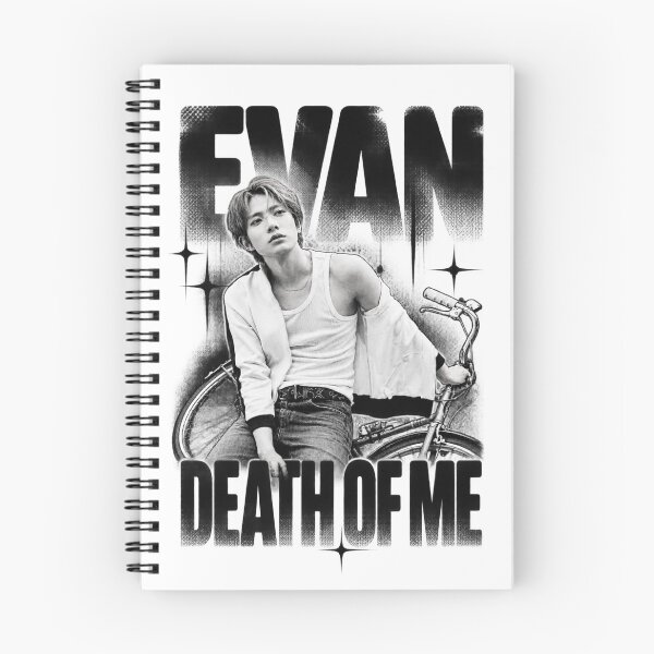 Item preview, EVAN Death of Me Newspaper Dot Matrix | Concept Graphic designed and sold by Valeree Store.