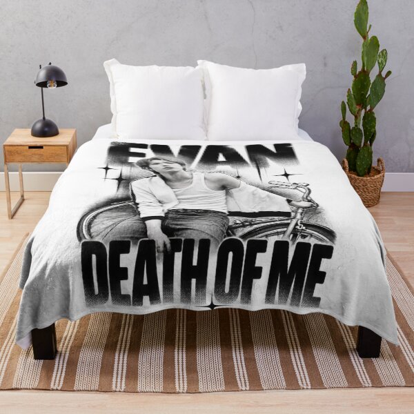 Item preview, EVAN Death of Me Newspaper Dot Matrix | Concept Graphic designed and sold by Valeree Store.